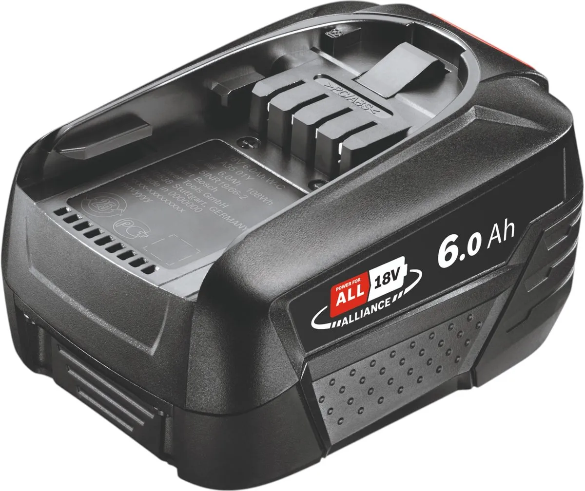 Bosch Startset 18 V 1x PBA 18V 6.0Ah W-C accu 6.0 Ah + AL 18V-44 lader ( 1600A032A8 )