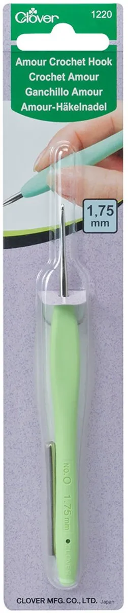 Clover Amour Haaknaald 1.75mm - Multikleur - afbeelding 6 van 6