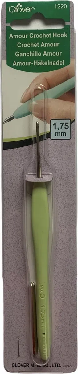 Clover Amour Haaknaald 1.75mm - Multikleur