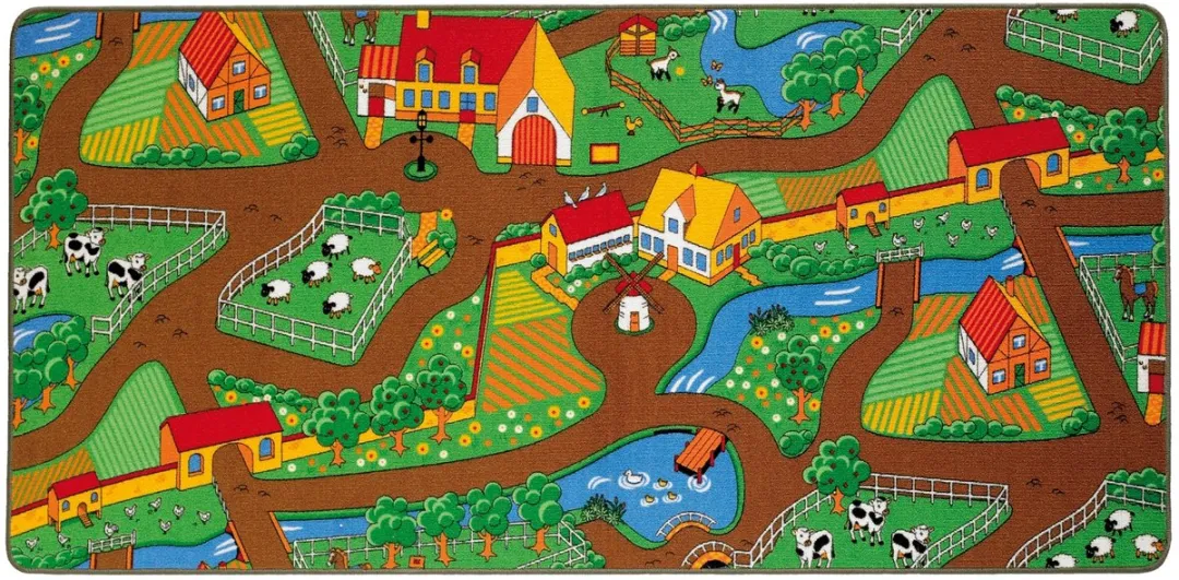 Paradiso Toys Speelkleed Duoplay 2-in-1 67 X 100 Cm