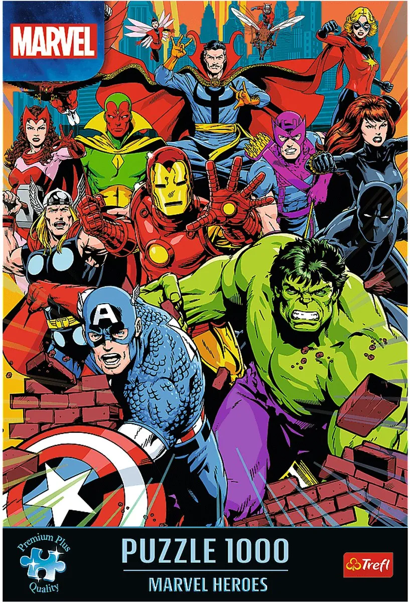 Trefl Marvel Legpuzzel 1000 Stuks - Multicolor
