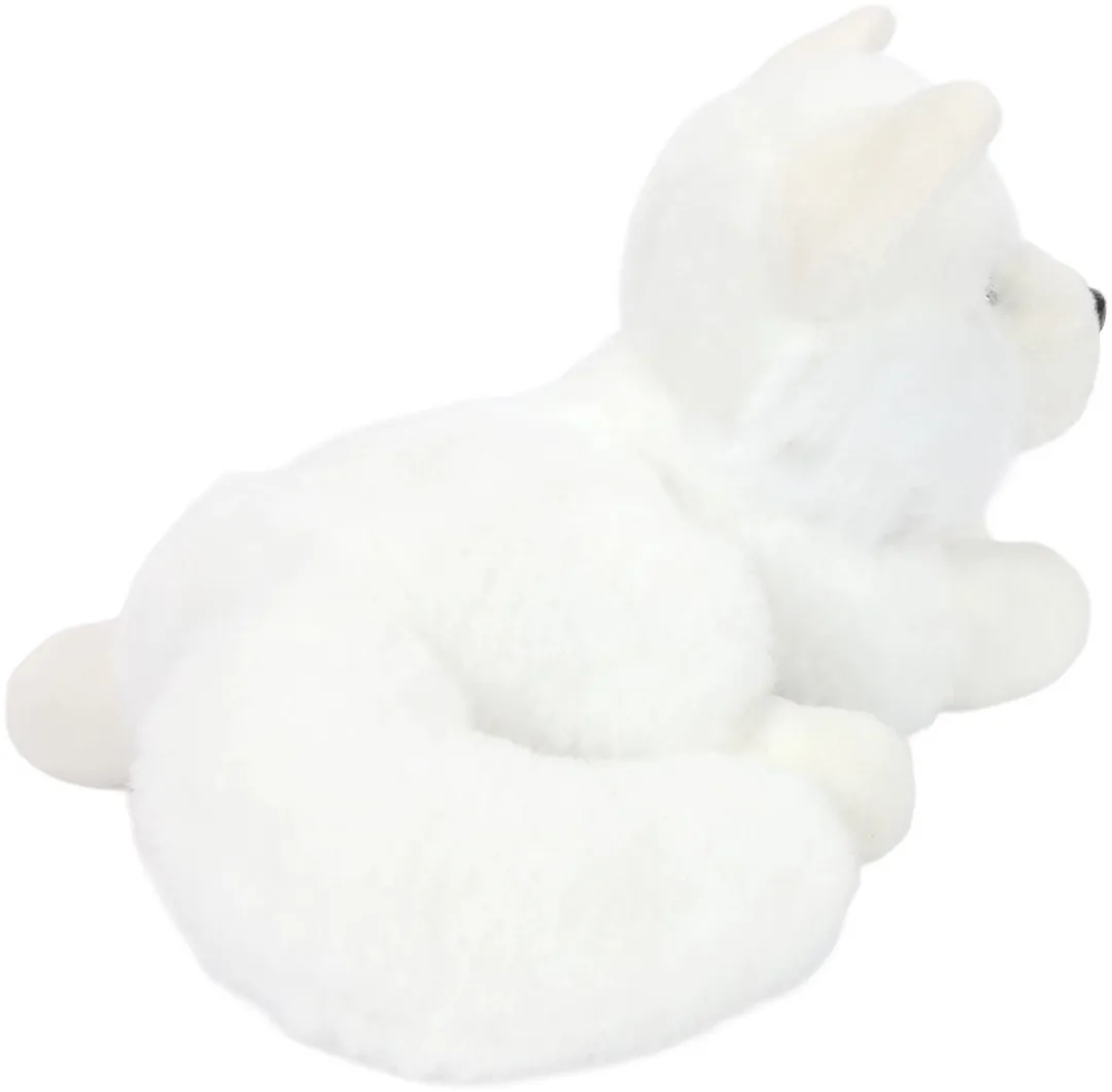 PIA Soft Toys Poolvos Pluche Knuffel 16cm - Wit/Créme