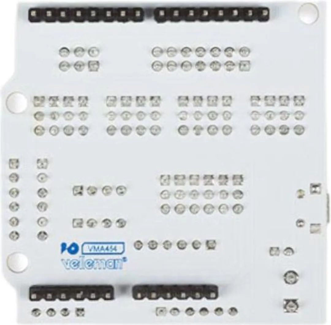 Whadda Sensor-Shield WPSH454 Arduino - 128x64 LCD - Wit/Zwart