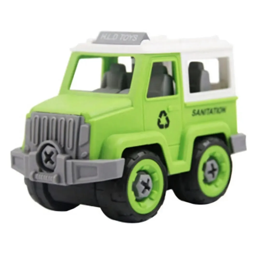 Ruby Toys Sanitair City Bouwset - 10 Stukken - Groen