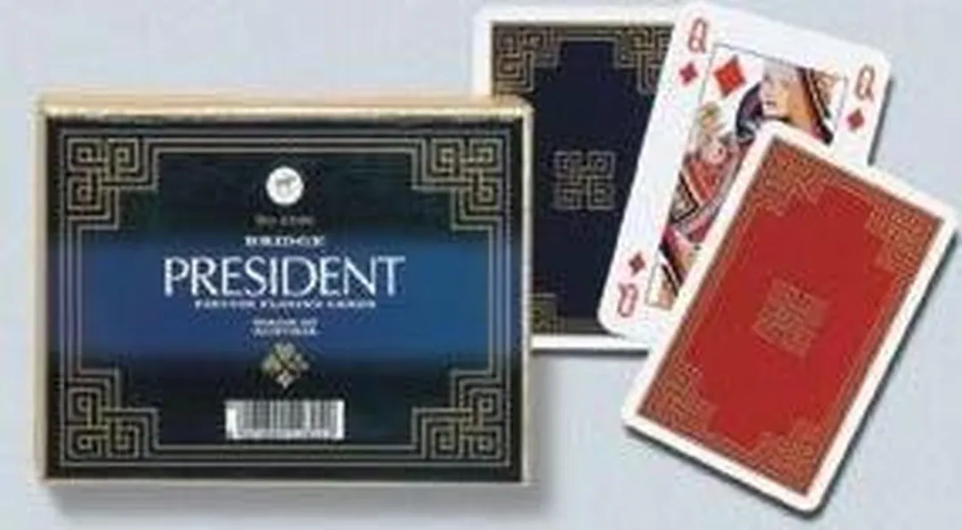 Piatnik President Speelkaarten - Dubbeldekker.