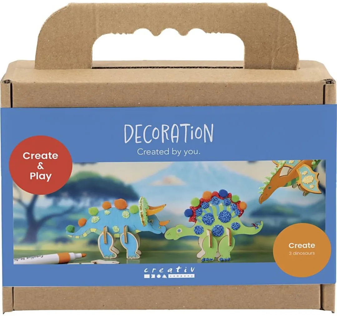 Creativ Company Mini Hobbyset Dinosaurus