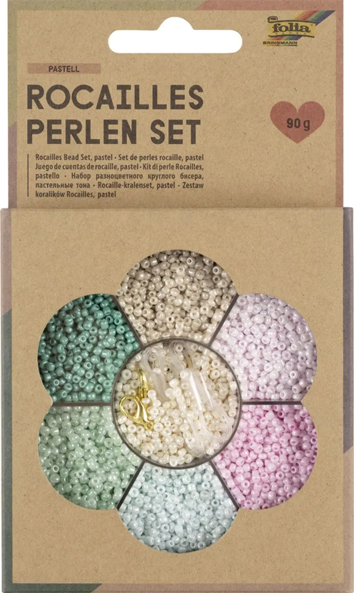 Folia Kralen Set Multicolor - 7 Kleuren