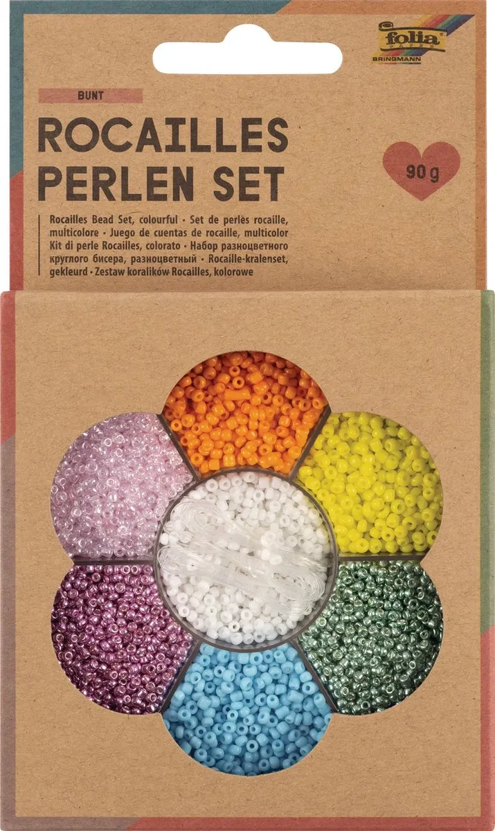 Folia Kralen Set Multicolor