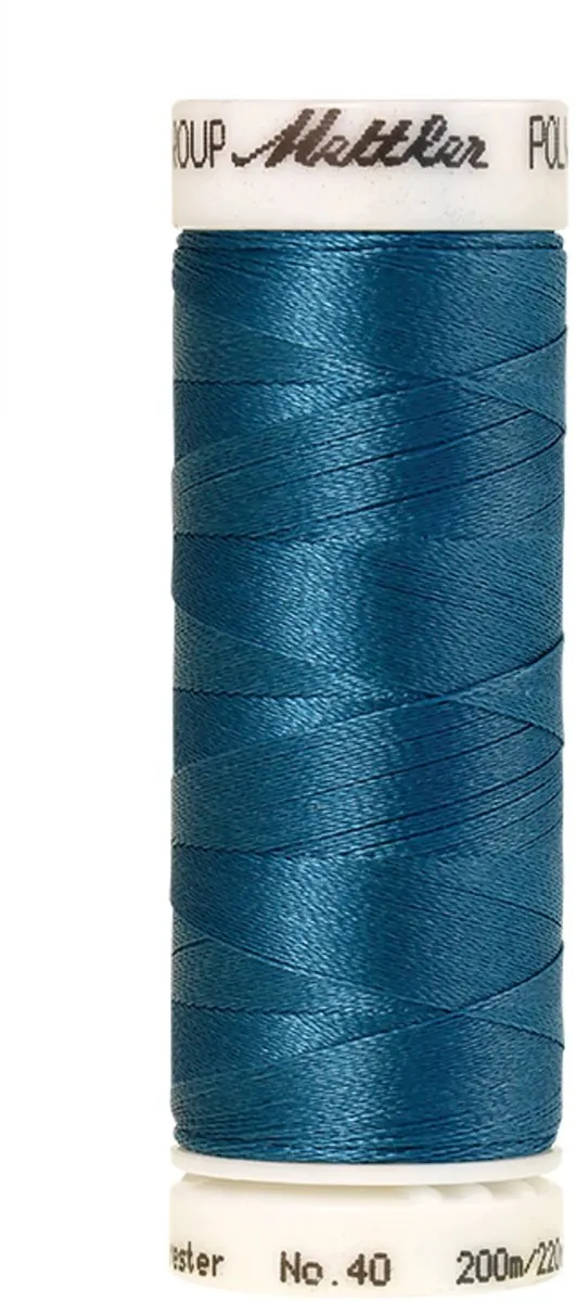 Amann Mettler Polysheen Borduurgaren 200m - Blauw