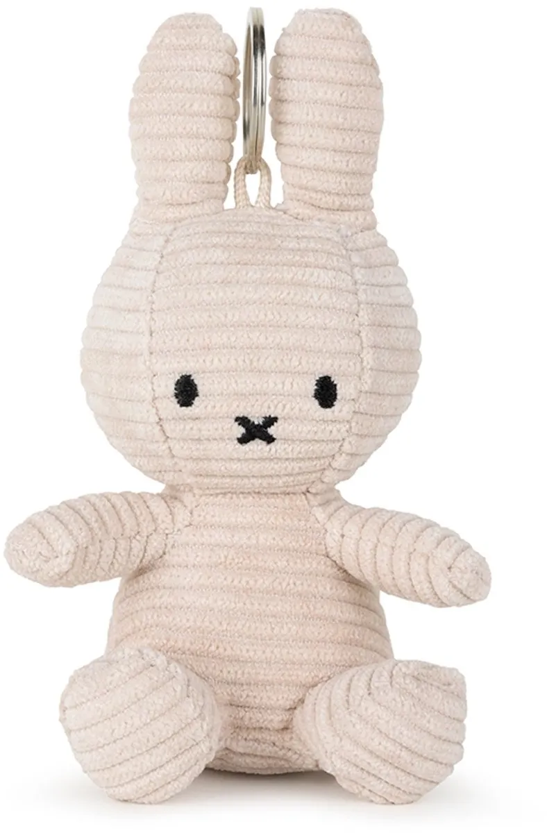 Nijntje Sleutelhanger Corduroy Light Stone Grey - 10cm