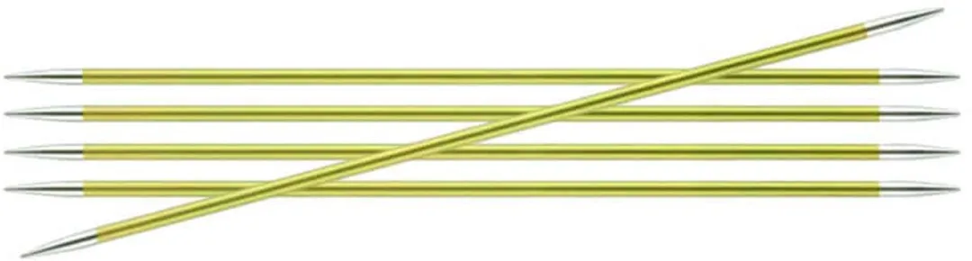 KnitPro Zing Sokkennaalden 3.50mm - Groen