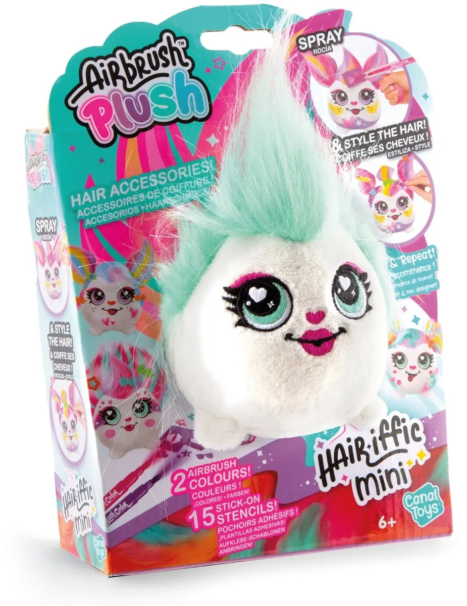 Canal Toys Airbrush Plush Mini Hair'iffic Pluche