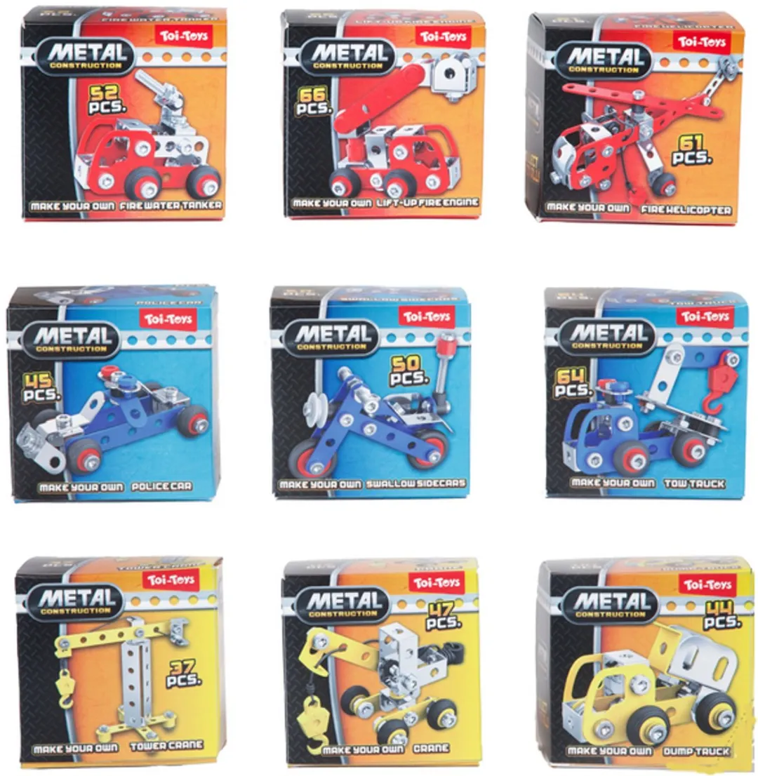 Toi-Toys Bouwset 3D Metaal Voertuig 4328400010006