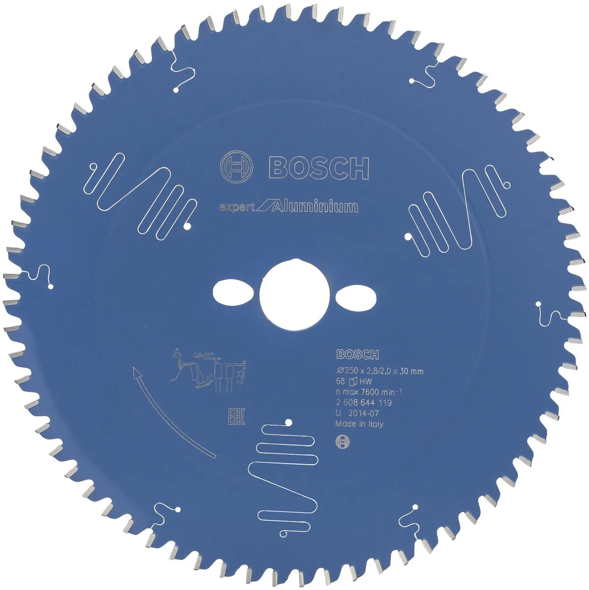 Bosch Expert Cirkelzaagblad Aluminium 260x30x2.8mm