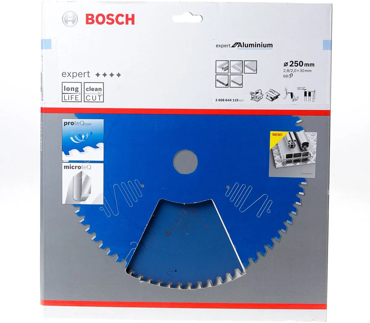 Bosch Expert Cirkelzaagblad Aluminium 260x30x2.8mm - 68 Tanden