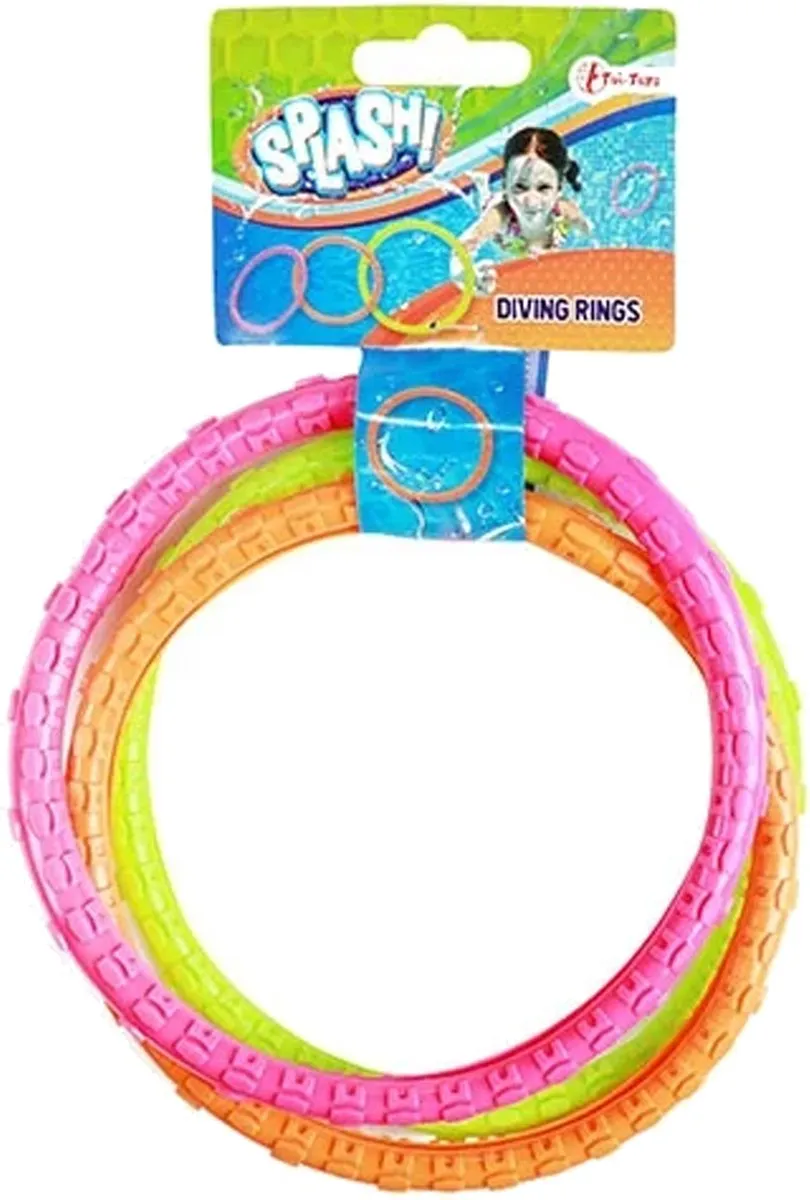 Toi-Toys Duikringen Set 6 Stuks - Multi