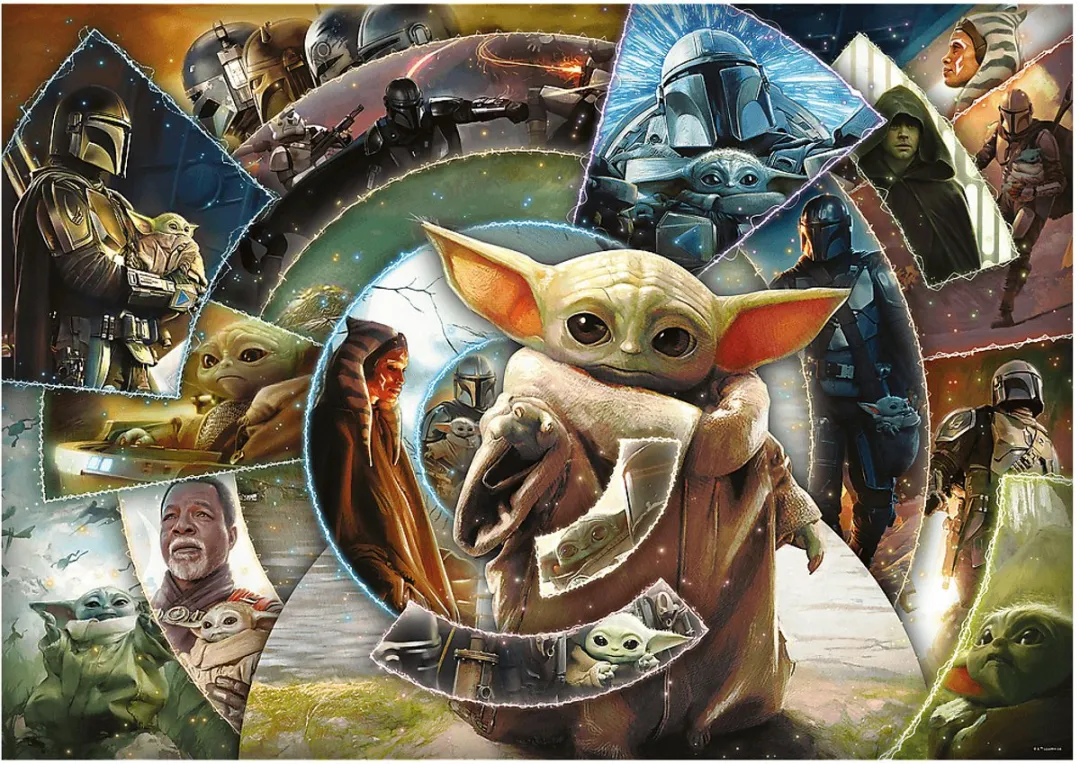 Trefl Star Wars Grogu's Journey Legpuzzel 1000 Stuks - Multicolor