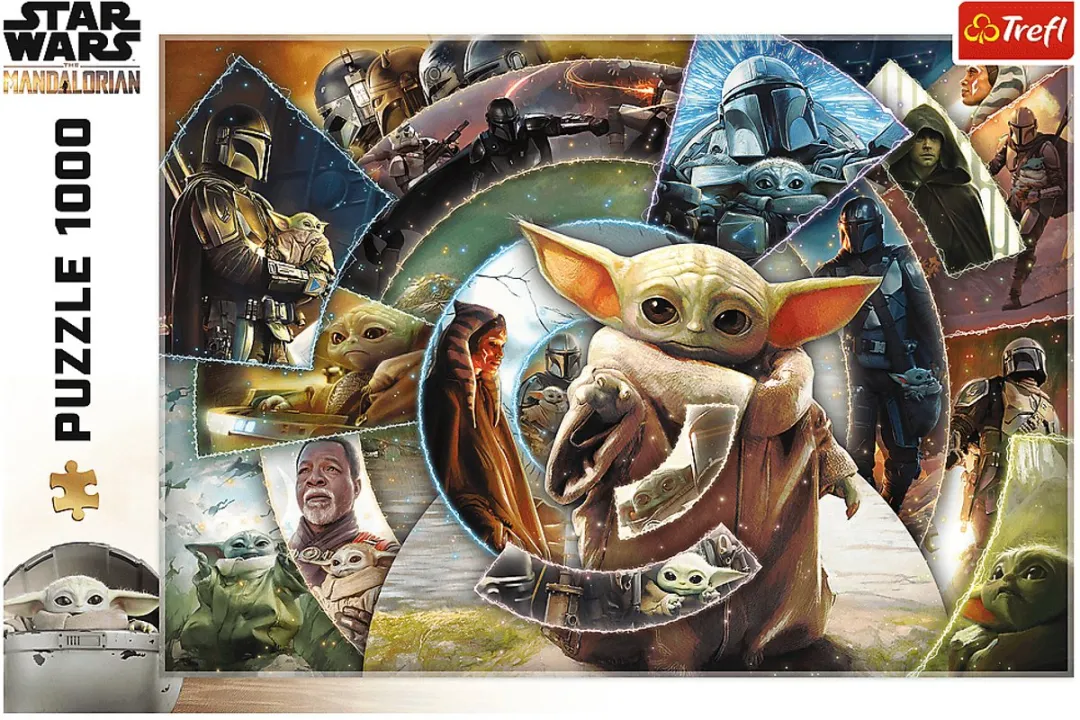 Trefl Star Wars Grogu's Journey Legpuzzel 1000 Stuks - Multicolor