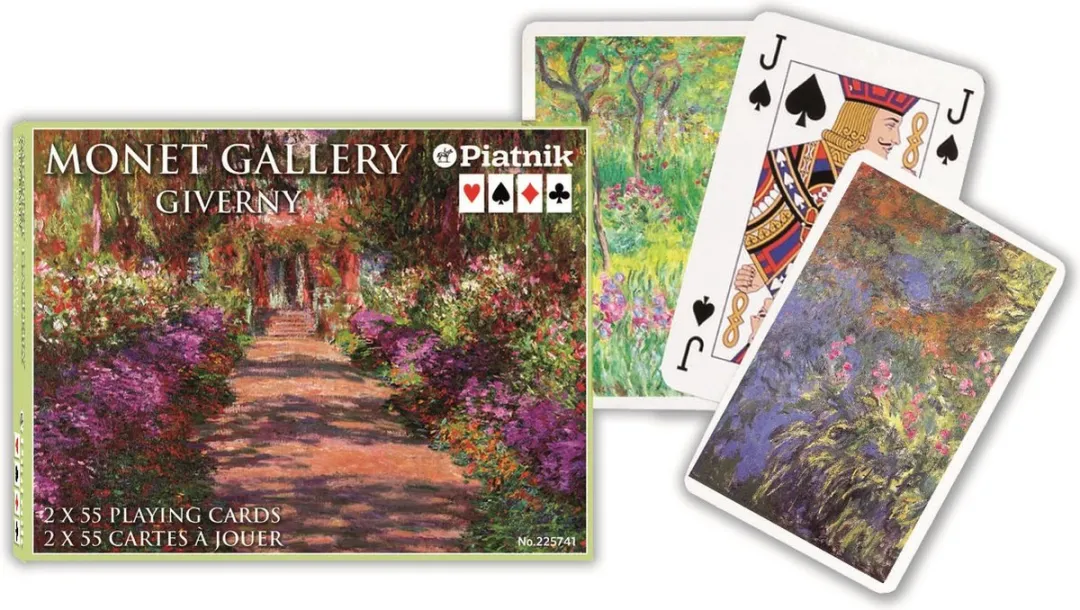 Piatnik Monet Giverny Speelkaarten 750307