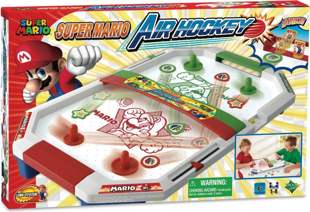 Epoch Games Super Mario Air Hockey 505413
