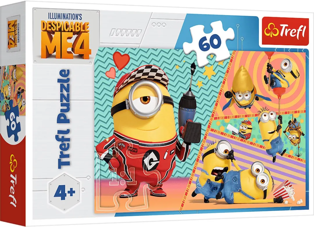 Trefl Stripfiguren Puzzel 60 Stuks