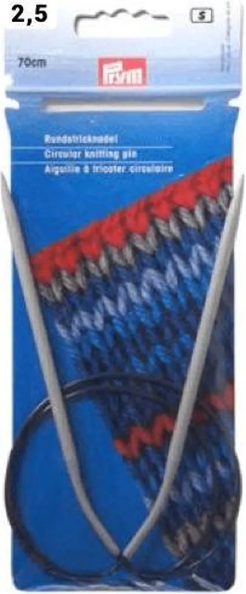 Prym Rondbreinaald 2,5mm 70cm