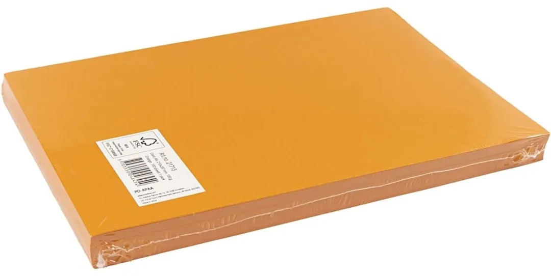 Creativ Company Oranje Karton 180g A4 - 100 Vellen