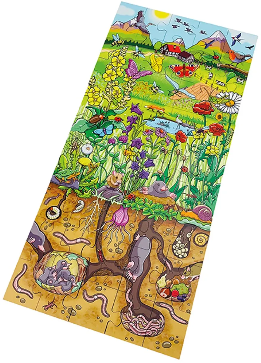 Beleduc Vloerpuzzel Bloemenweide 16212