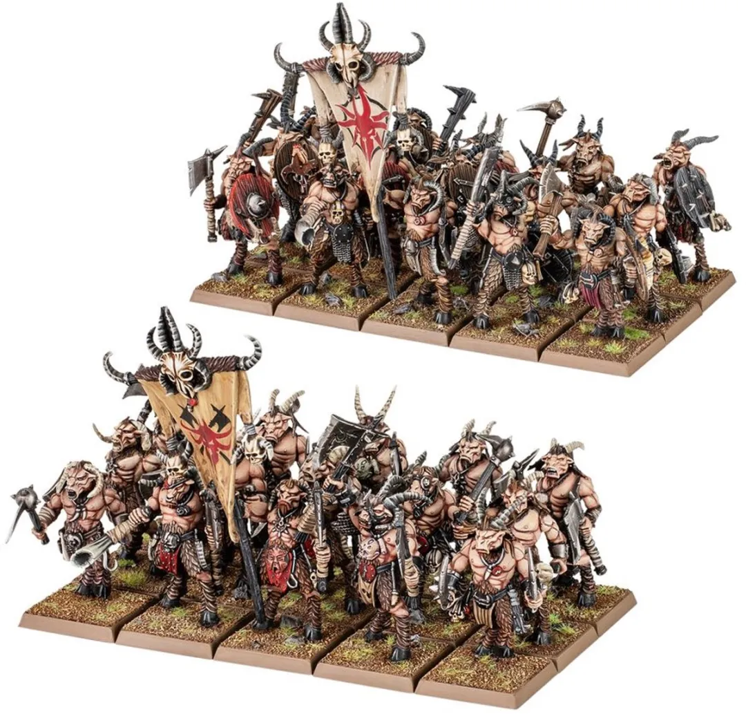 Games Workshop Beastmen Gor Herd - 222 Onderdelen