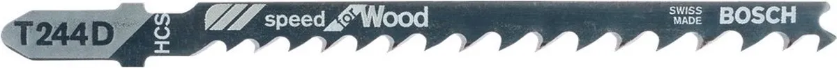 Bosch T244D Decoupeerzaagblad - 5 Stuks - Hout - afbeelding 6 van 6