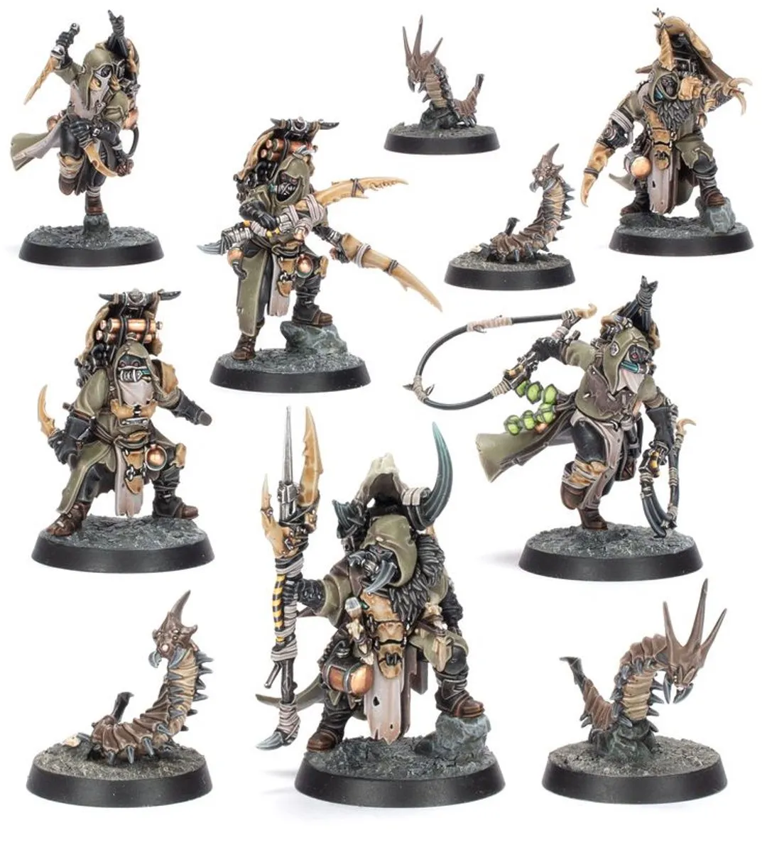 Games Workshop Necromunda Ash Wastes Sha’dar Hunters & Spinewyrms - 110 Onderdelen