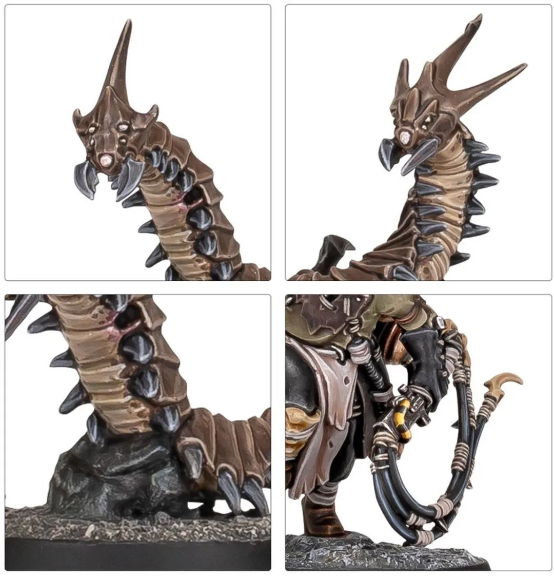 Games Workshop Necromunda Ash Wastes Sha’dar Hunters & Spinewyrms - 110 Onderdelen
