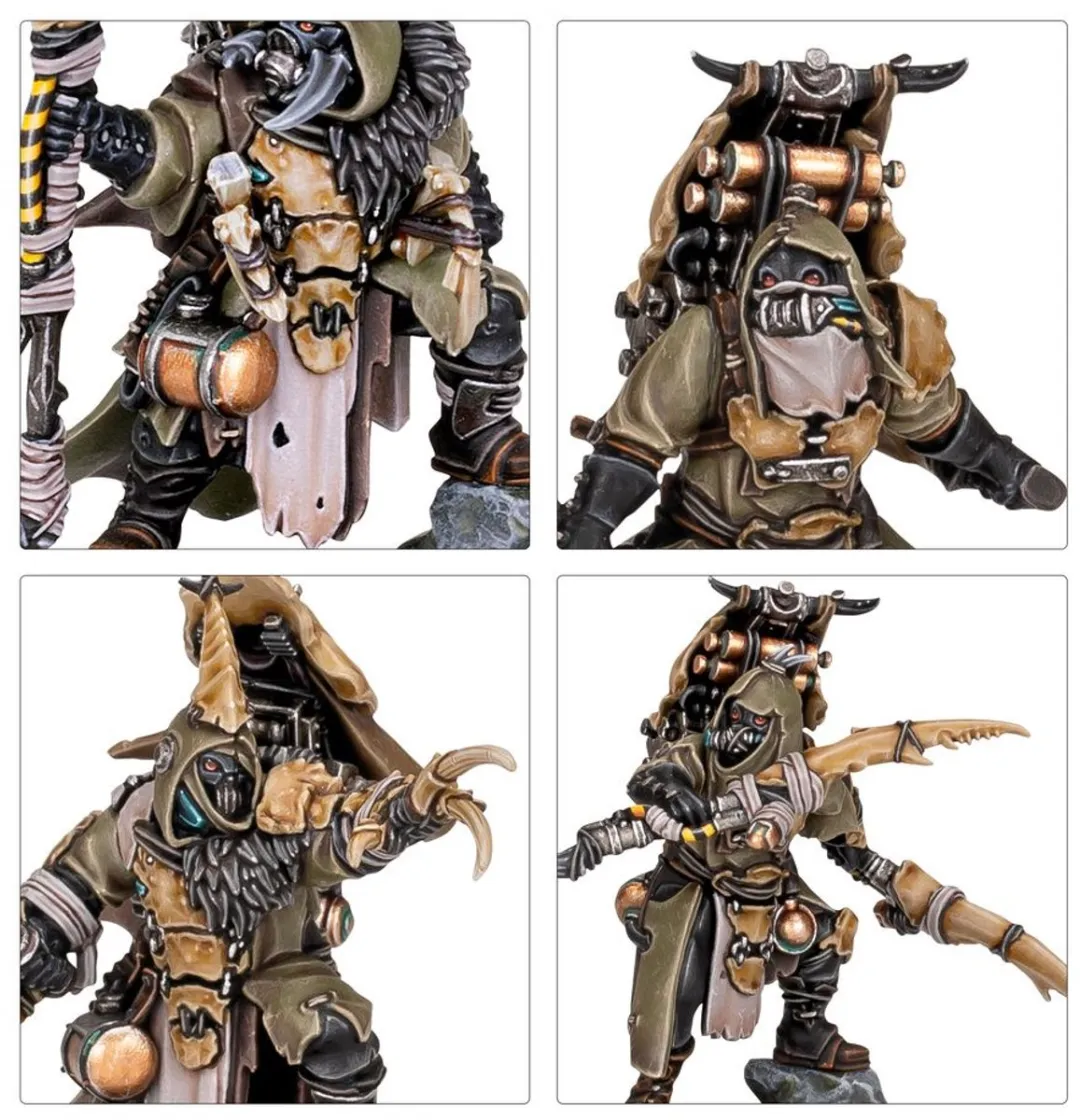 Games Workshop Necromunda Ash Wastes Sha’dar Hunters & Spinewyrms - 110 Onderdelen