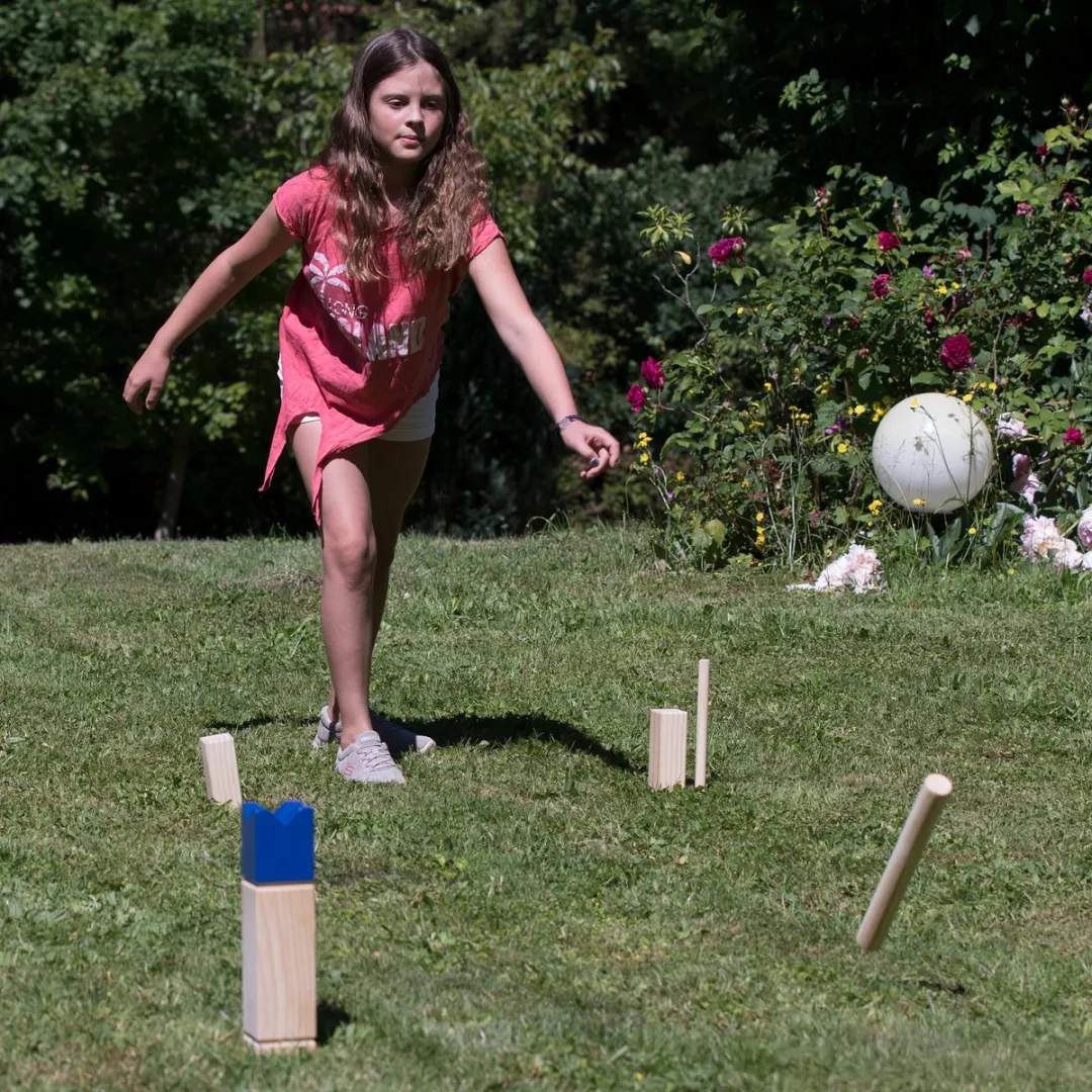 Schildkröt Fun Sports Kubb Spel - Hout - 970112 - afbeelding 6 van 6