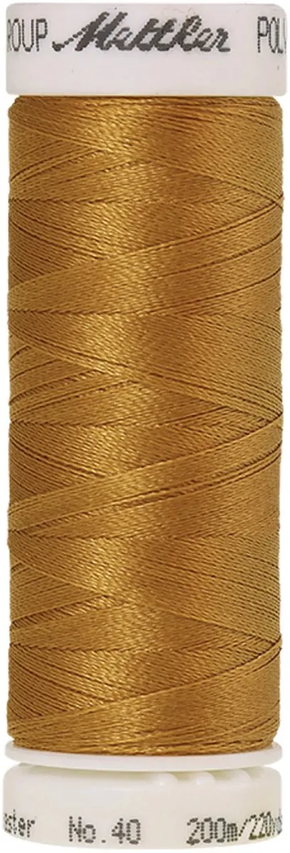 Amann Mettler Polysheen Borduurgaren 200m - Bruin