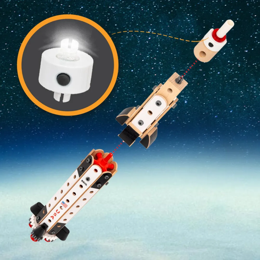 BRIO Builder Apollo Saturn V - 91 Stukken - Meerkleurig