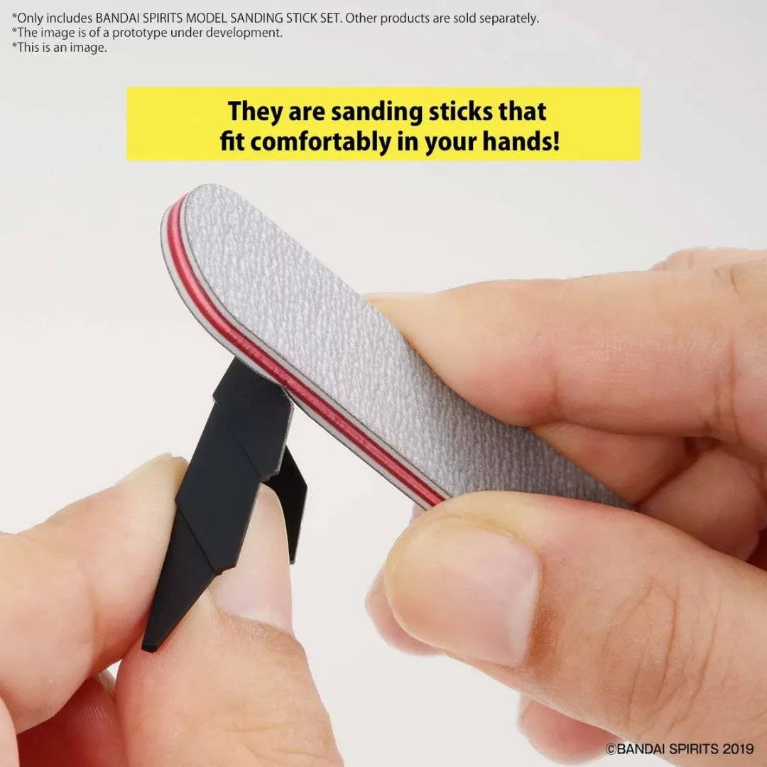 Bandai Hobby Model Sanding Stick 3 Pack - Grijs