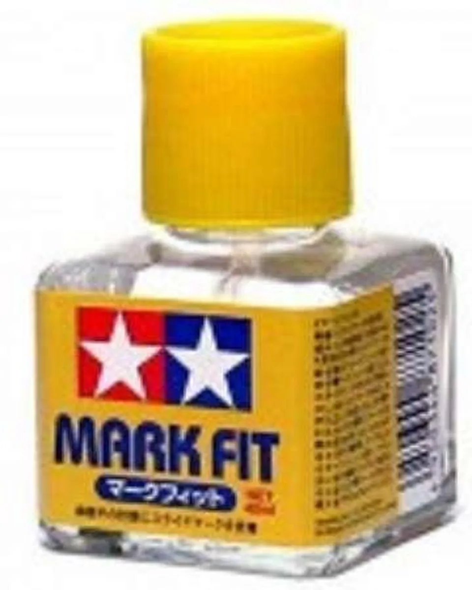 Tamiya Mark Fit Decalvloeistof 40ml - Multi