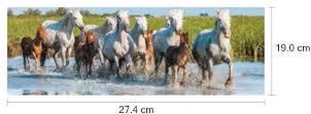 Dino Toys Panorama Puzzel Paarden 150 Stukjes - Multicolor
