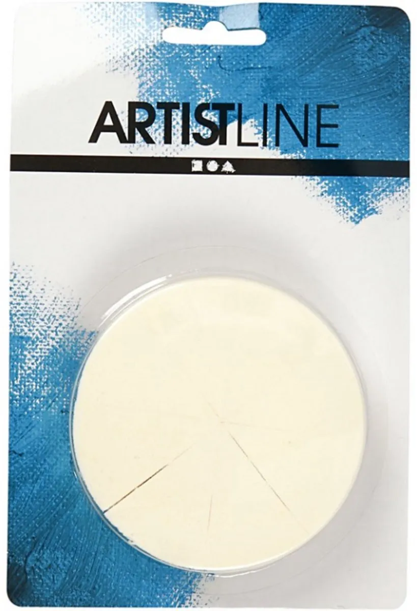 Creativ Company Driehoekige Witte Verf/Make-up Sponsjes - 8 Stuks