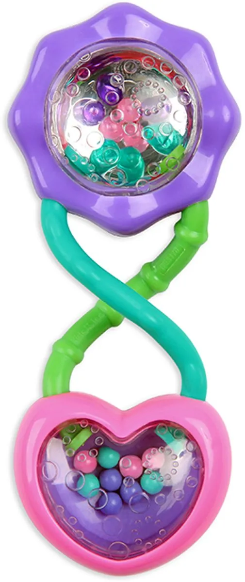 Bright Starts Barbell Rattle Pretty in Pink