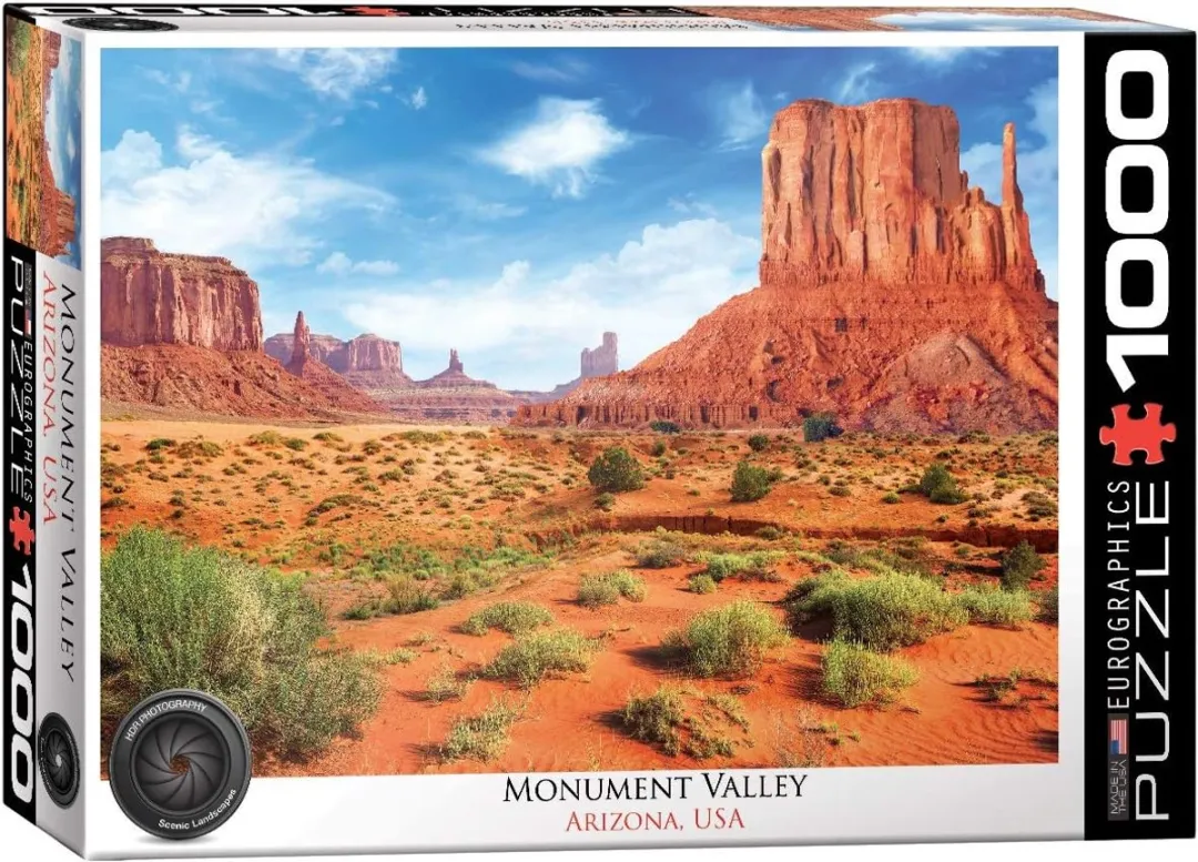 Eurographics Monument Valley Legpuzzel 1000 Stuks - 68x48cm - Meerkleurig