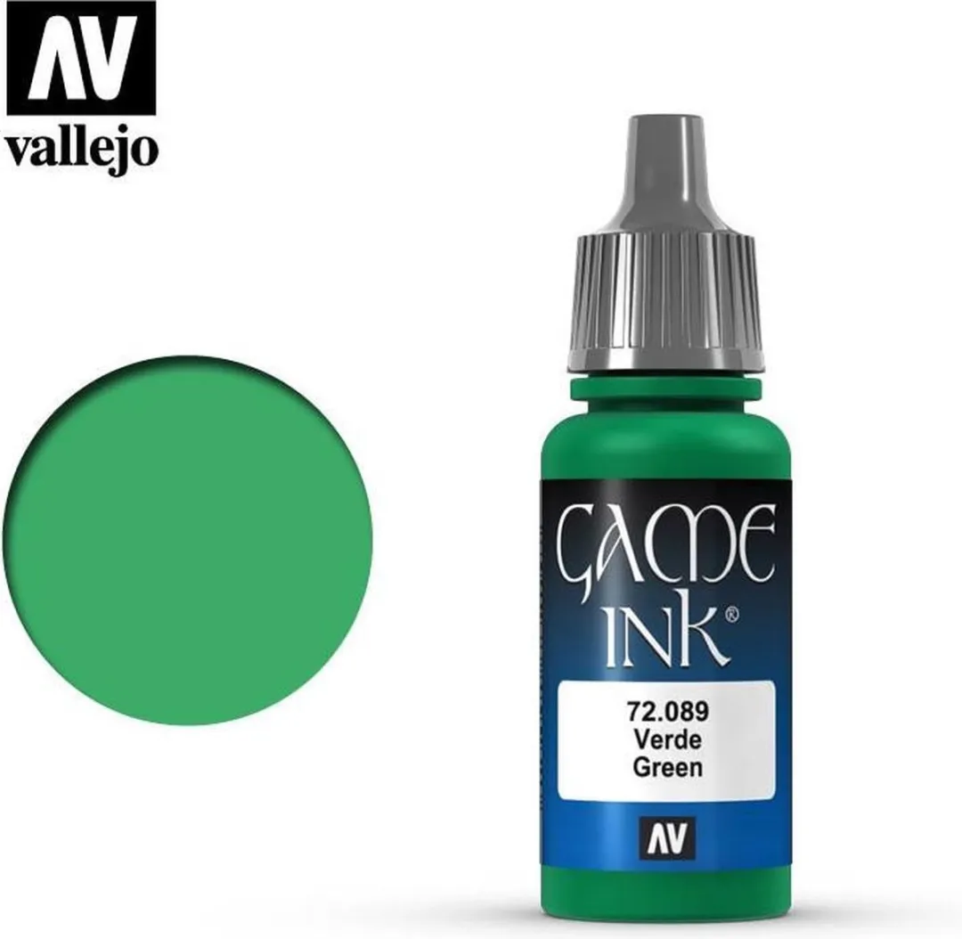 Vallejo Game Color Green Ink Acrylverf 18ml
