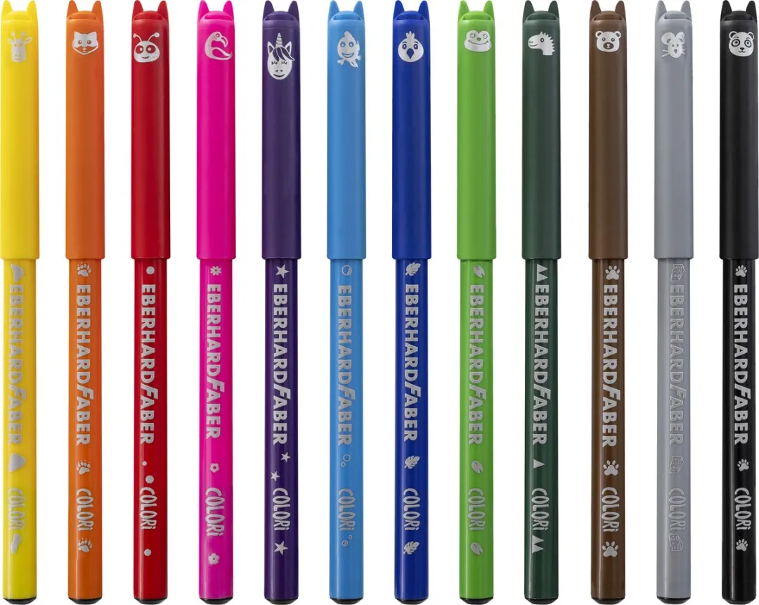 Eberhard Faber Colibri Viltstiften - 12 Stuks EF-551112