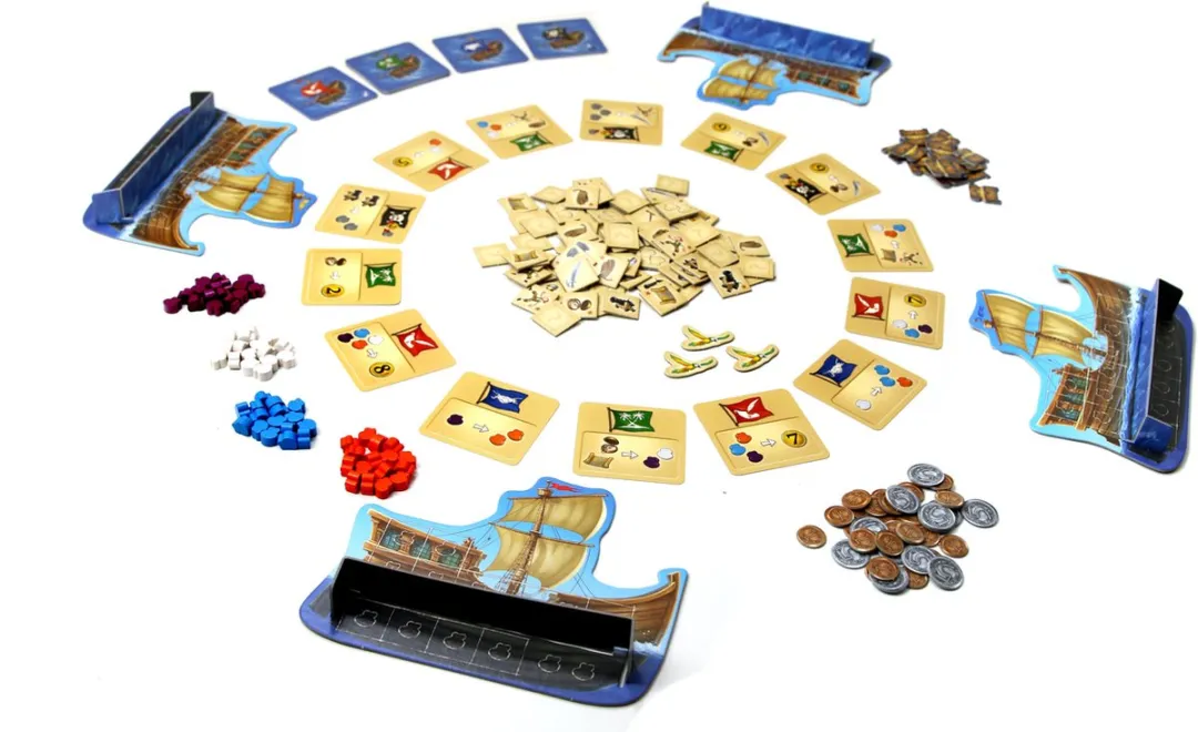 White Goblin Games Alles Aan Boord?! Gezelschapsspel - 2-4 Spelers