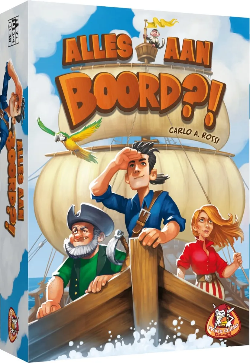 White Goblin Games Alles Aan Boord?! Gezelschapsspel