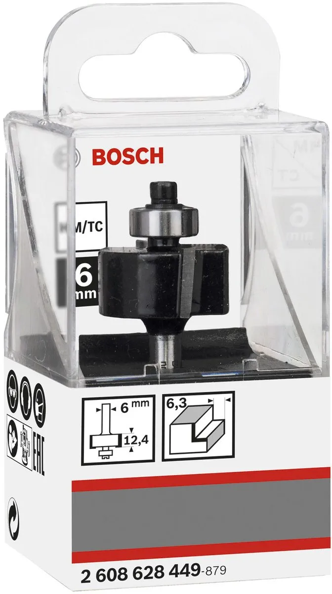Bosch SPON.FREES KOG.DUB.SN. 6mm - Hout/Hardhout