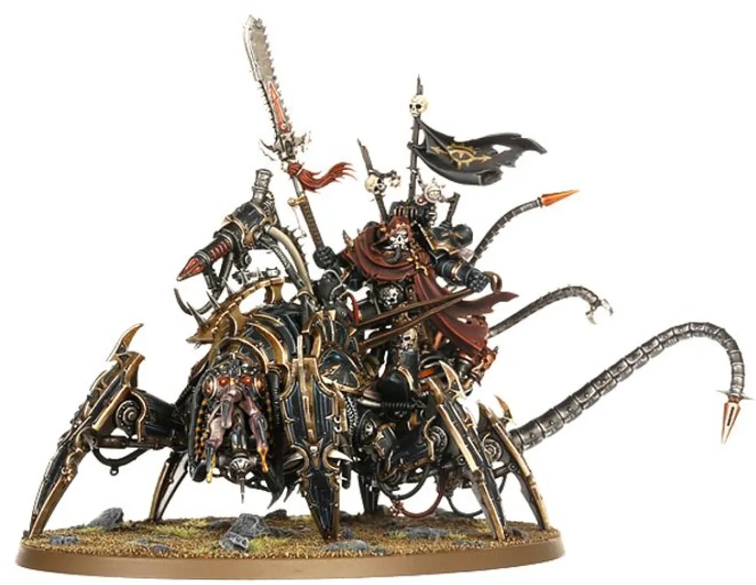 Games Workshop Warhammer 40.000 Chaos Space Marines Lord Discordant on Helstalker