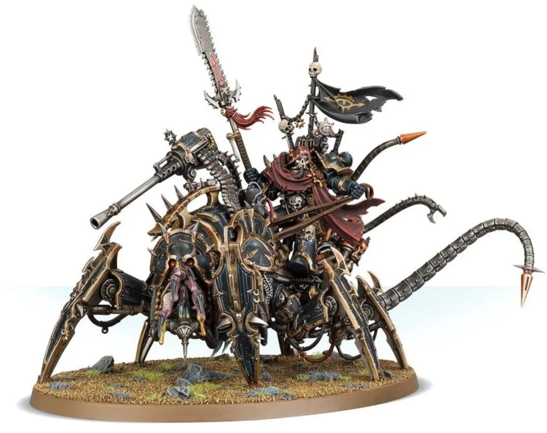 Games Workshop Warhammer 40.000 Chaos Space Marines Lord Discordant on Helstalker