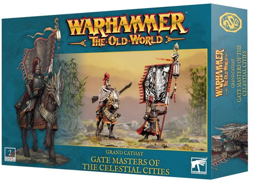 Games Workshop Grand Cathay Gate Masters Celestial Cities - 33 Onderdelen